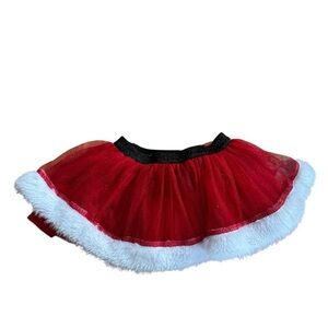 Baby Essentials Red Christmas Santa Tutu Skirt Baby girl 18M